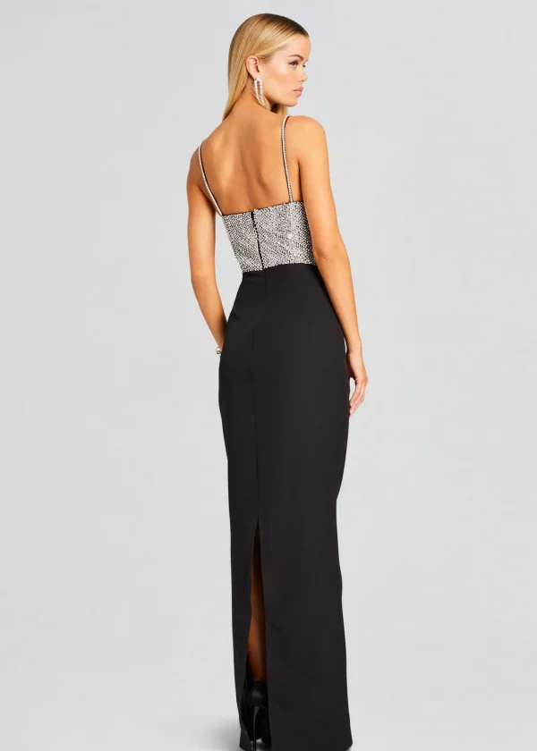 Guest Of*Retrofete Jazlyn Dress Black/Silver