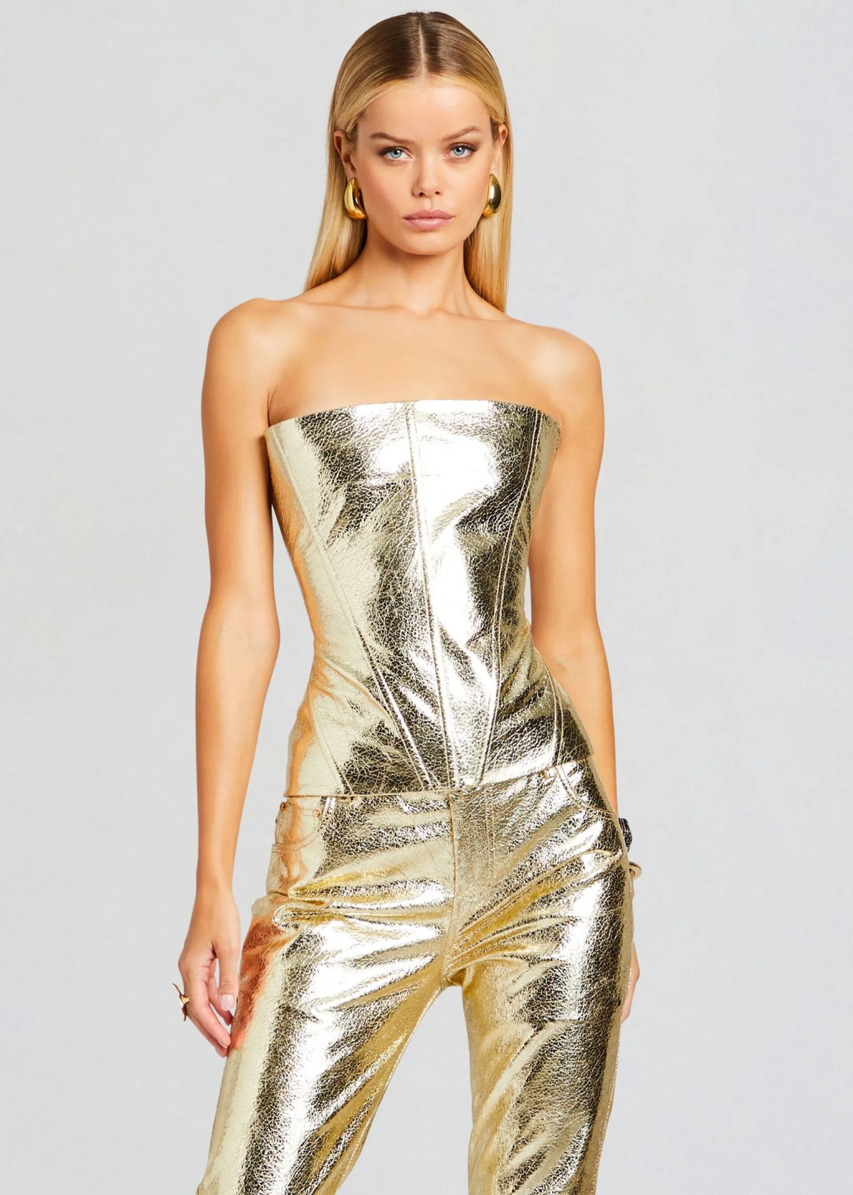 jenesis_leather_top_0-1.webp Tops*Retrofete Jenesis Leather Top Gold