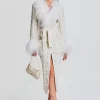 Jackets*Retrofete Jenna Cardigan Ivory