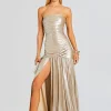 Guest Of*Retrofete Josie Dress Champagne