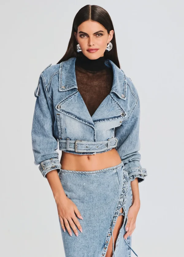 Day to Night*Retrofete Joslyn Denim Jacket Alani