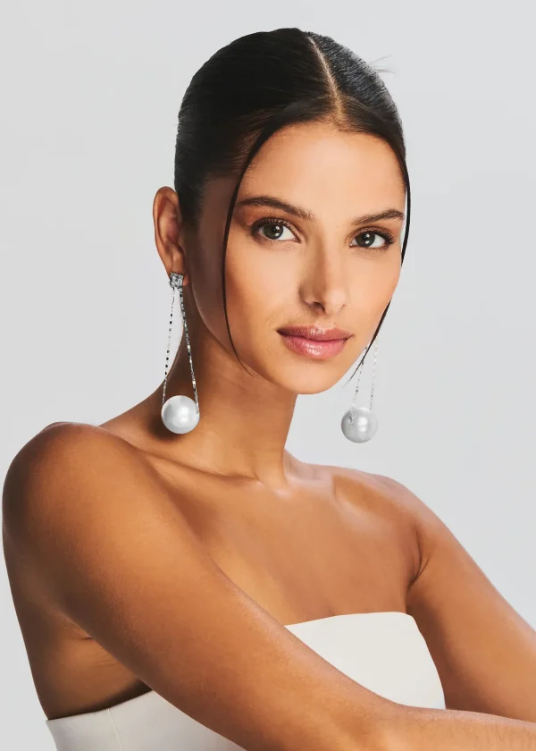 Accessories*Retrofete Jules Pearl Earrings Silver