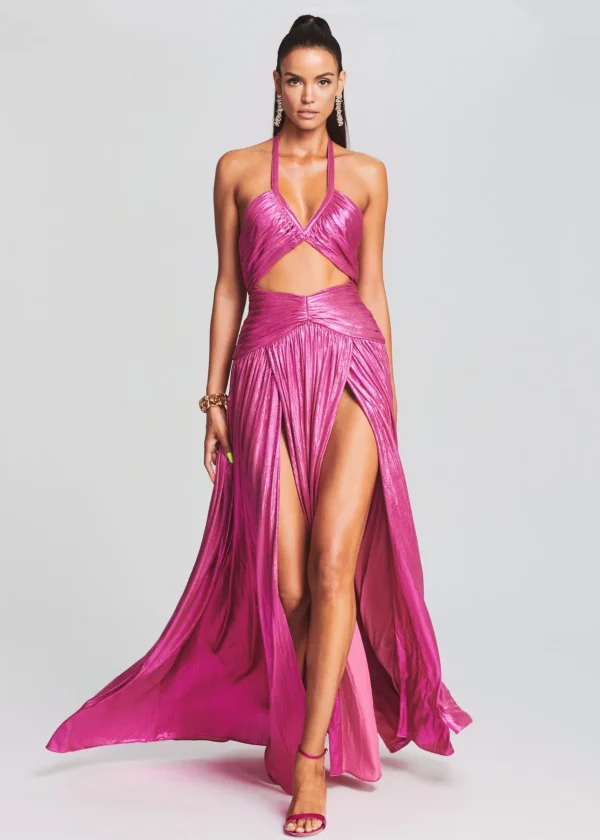 Guest Of*Retrofete Juliana Dress Hot Pink