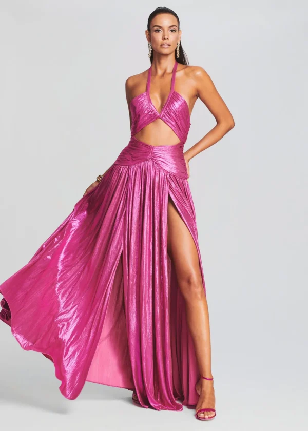 Guest Of*Retrofete Juliana Dress Hot Pink