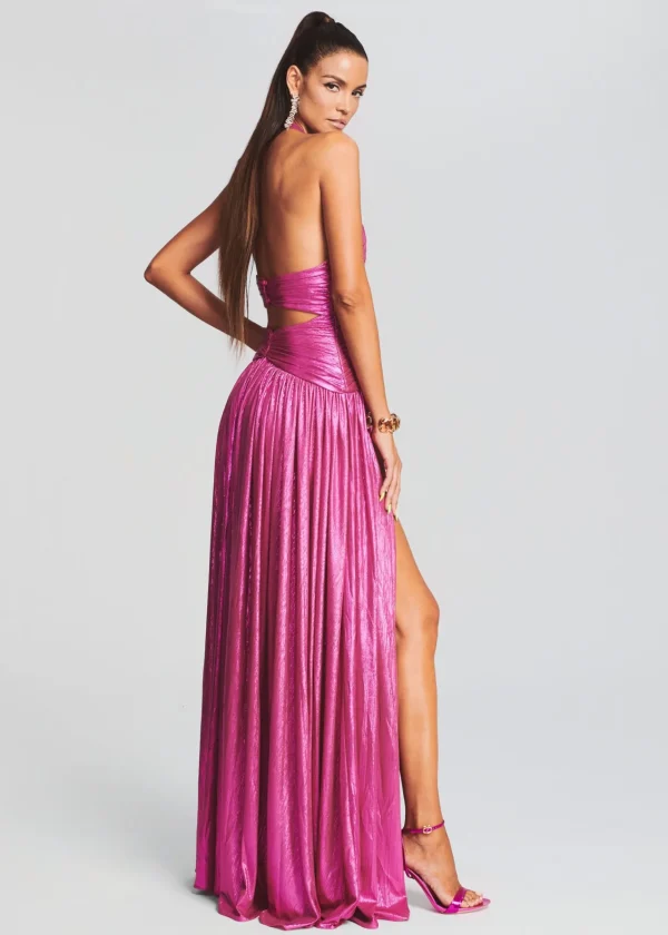 RETROFÊTE*Retrofete Juliana Dress Hot Pink