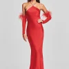 RETROFÊTE*Retrofete Justine Dress Red