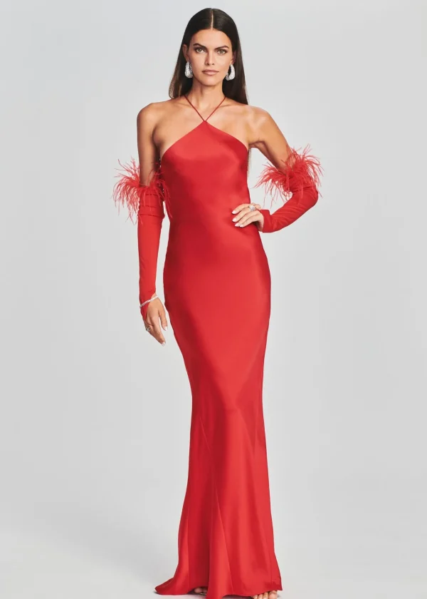 Bridal Party*Retrofete Justine Dress Red