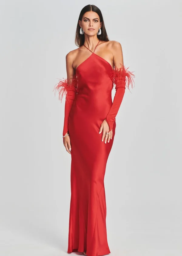 RETROFÊTE*Retrofete Justine Dress Red