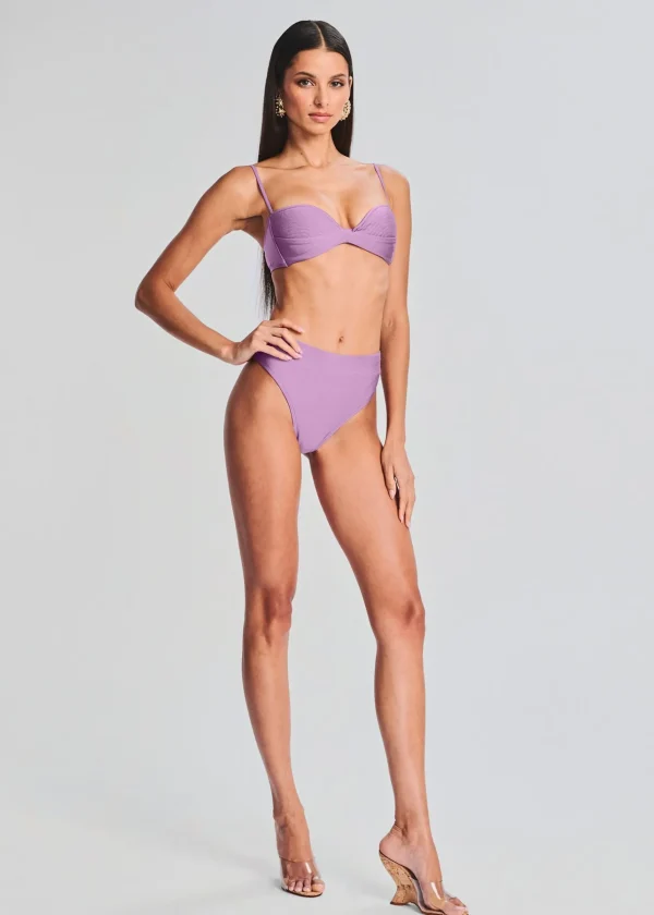 Swim*Retrofete Karen Bikini Top Lilac Purple