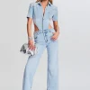 Jumpsuits*Retrofete Karen Jumpsuit Coastline