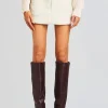 Denim*Retrofete Karissa Teddy Denim Skirt Deep Sea