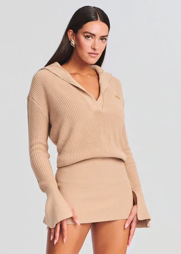 Neutral Moments*Retrofete Kaa Dress Tan