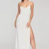 Sequin Styles*Retrofete Katya Sequin Dress Moonglow White