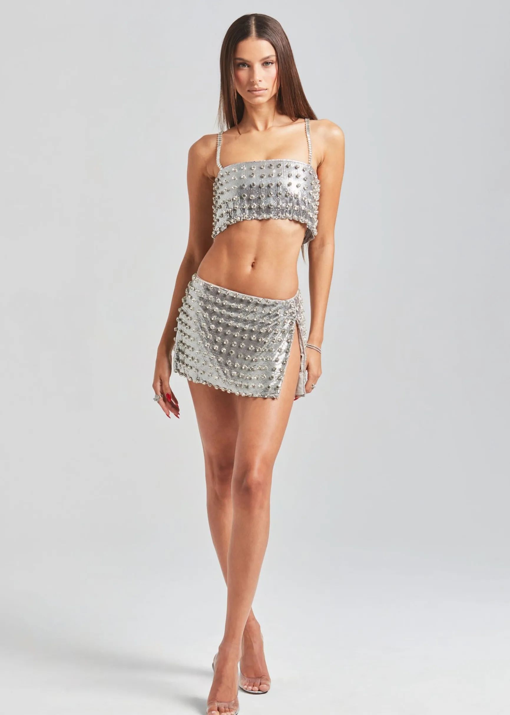 kauren_embellished_chainm_4.webp Subtle Shimmer*Retrofete Kauren Embellished Chainmail Top Silver