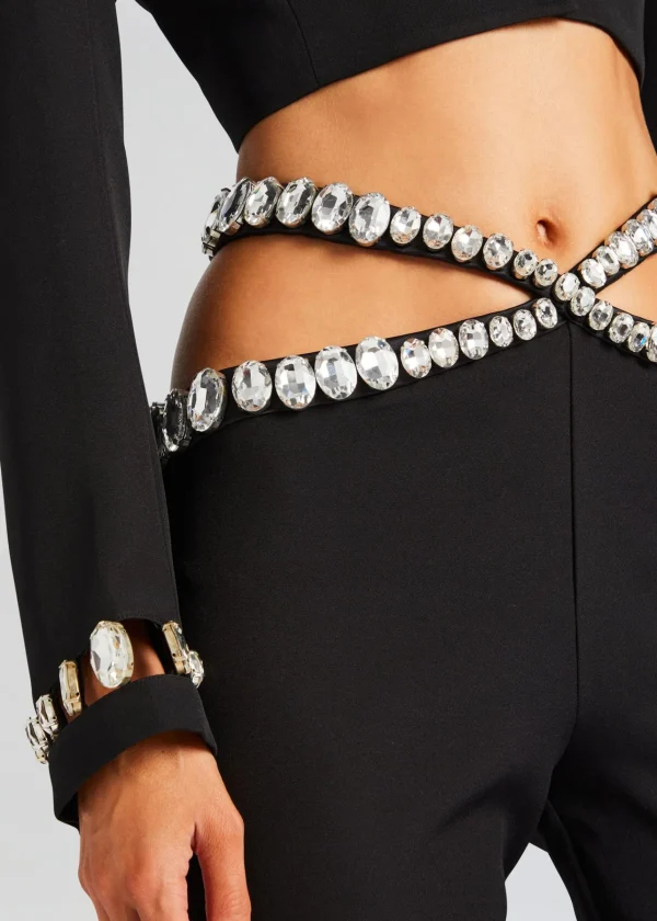 Night Out*Retrofete Kaz Pant Black/Silver
