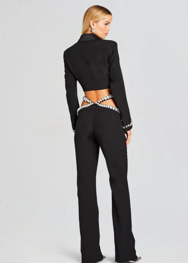 Night Out*Retrofete Kaz Pant Black/Silver
