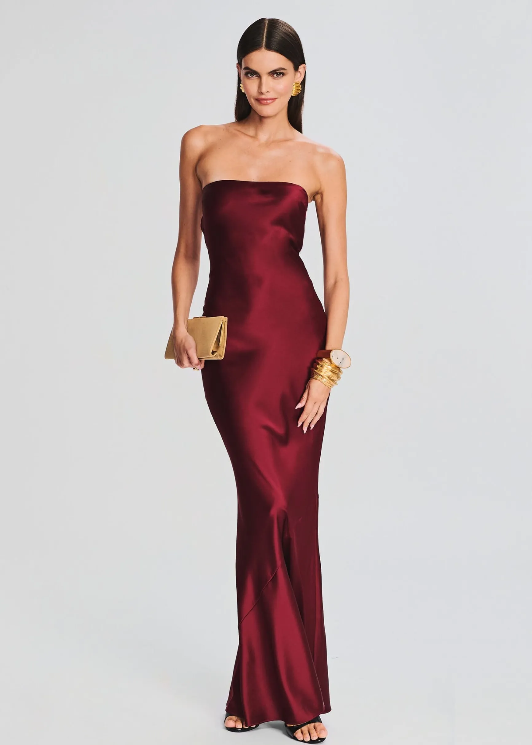 keaton_silk_dress_0-10.webp RETROFÊTE*Retrofete Keaton Silk Dress Cabernet