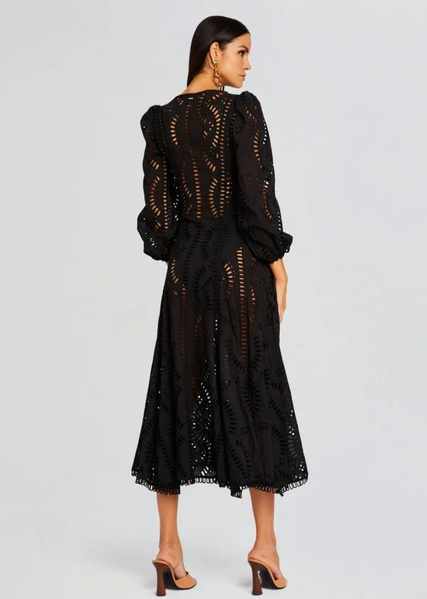 Dresses*Retrofete Kelyk Kaftan Black Samoa