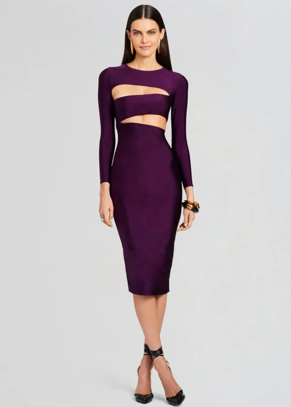 Midi*Retrofete Kepla Dress Eggplant