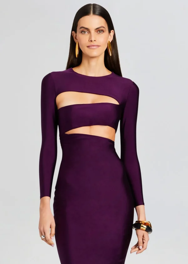 Midi*Retrofete Kepla Dress Eggplant
