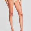 Swim*Retrofete Khloe Bikini Bottom Flower Cream