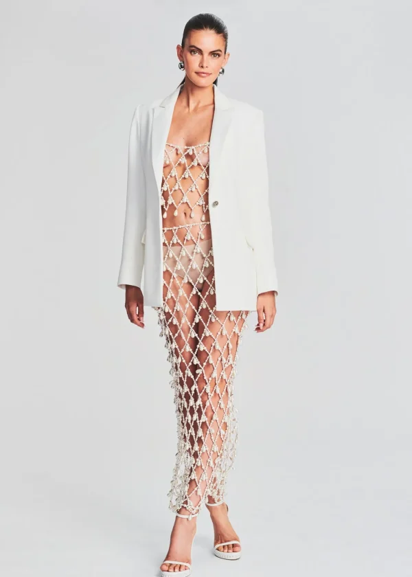 Bottoms*Retrofete Kiki Pearl Skirt White