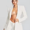 Jackets*Retrofete Kristen Blazer White