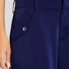 Bottoms*Retrofete Lai Satin Cargo Pant Navy