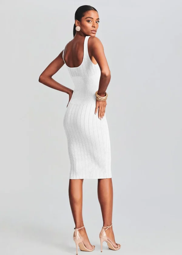 The Destination Bride*Retrofete Laney Dress White/Gold