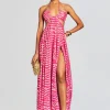 Coming Soon*Retrofete Lara Long Dress Fuschia