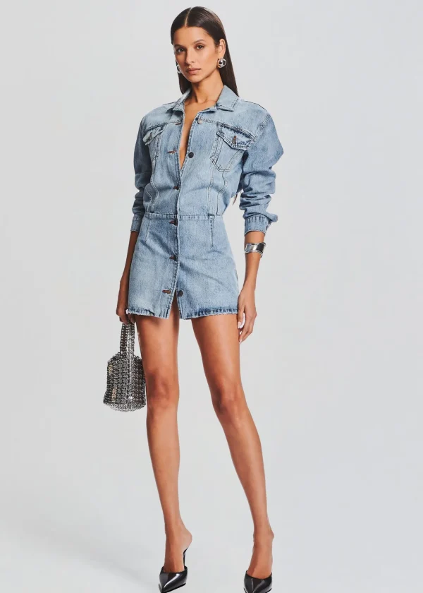 Dresses*Retrofete Laura Denim Dress Tidal