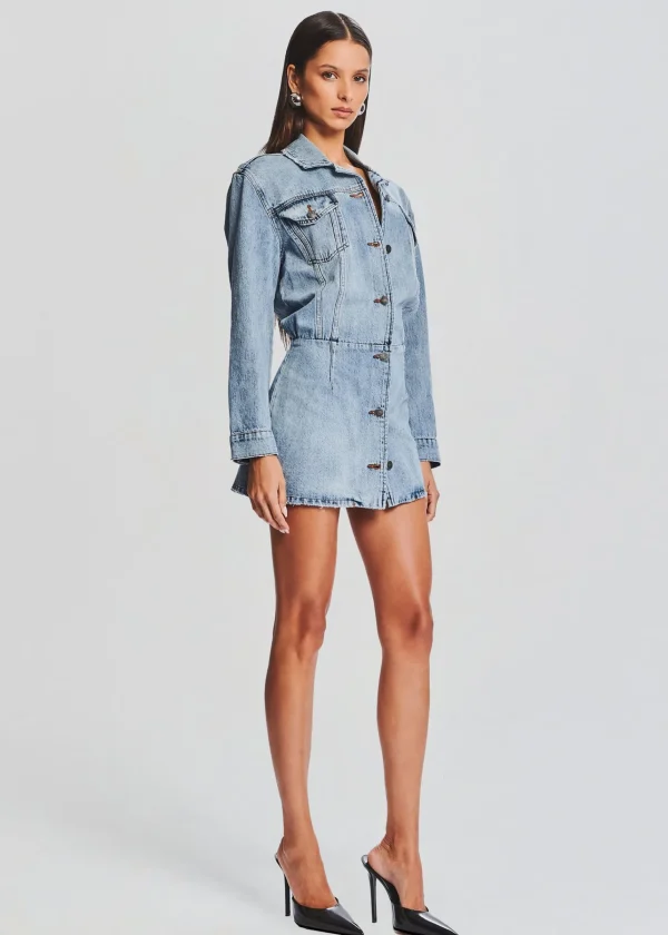 Dresses*Retrofete Laura Denim Dress Tidal