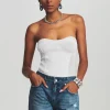Final Sale*Retrofete Lena Bodysuit White