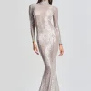RETROFÊTE*Retrofete Lenora Sequin Embellished Dress Satellite