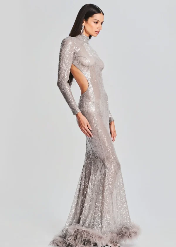 RETROFÊTE*Retrofete Lenora Sequin Embellished Dress Satellite
