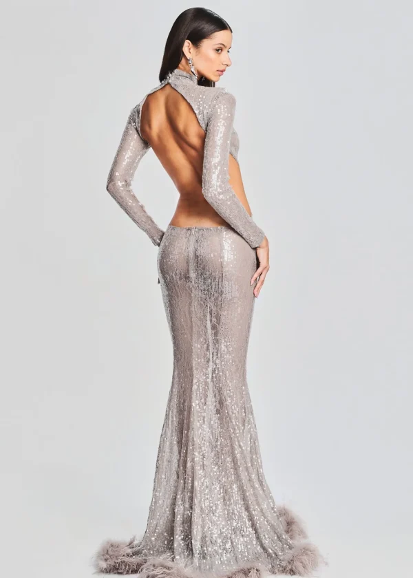 RETROFÊTE*Retrofete Lenora Sequin Embellished Dress Satellite