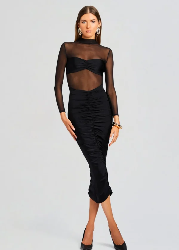 Guest Of*Retrofete Levina Dress Black