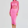Spring Knits*Retrofete Levina Dress Malibu Pink