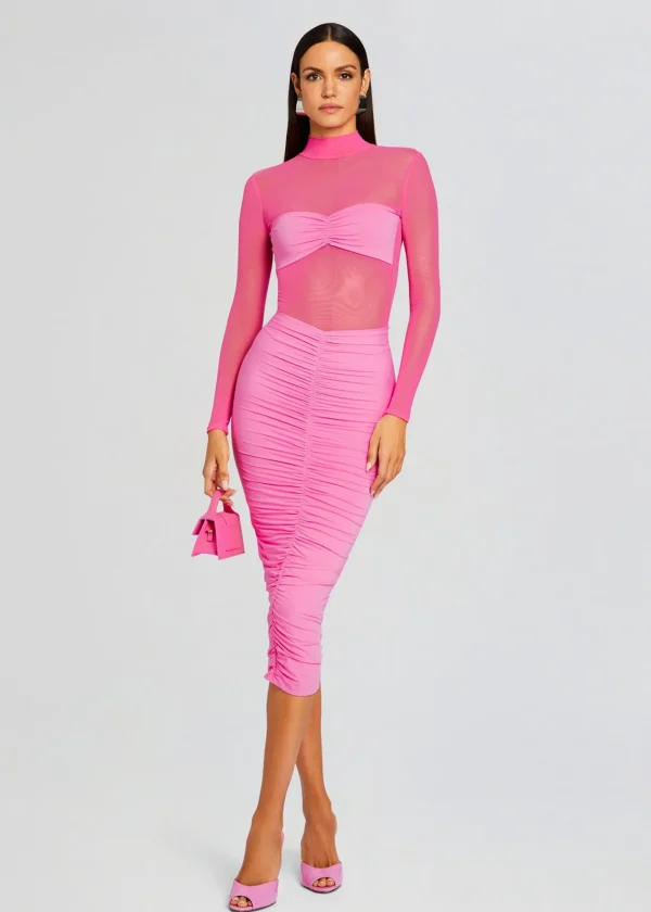 Business Chic*Retrofete Levina Dress Malibu Pink