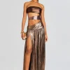 RETROFÊTE*Retrofete Lia Dress Brown Ombre