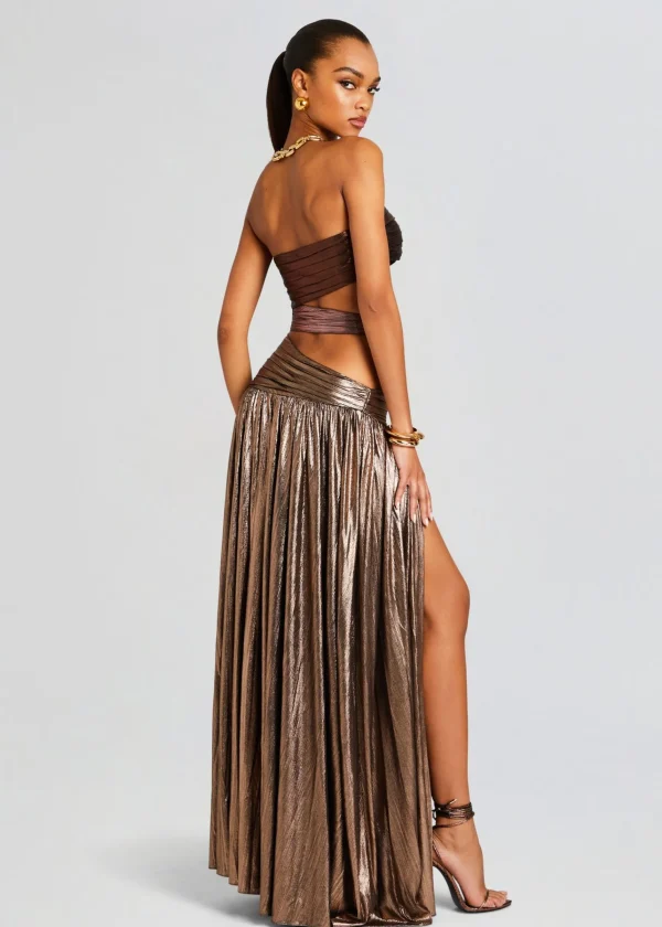 Gowns*Retrofete Lia Dress Brown Ombre