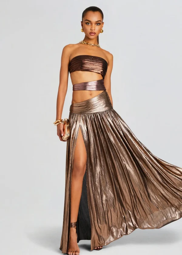 Gowns*Retrofete Lia Dress Brown Ombre