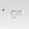 Handbags*Retrofete Liana Belt Bag White/Silver