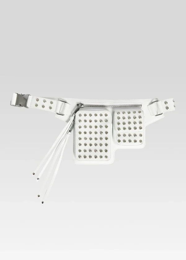 Accessories*Retrofete Liana Belt Bag White/Silver