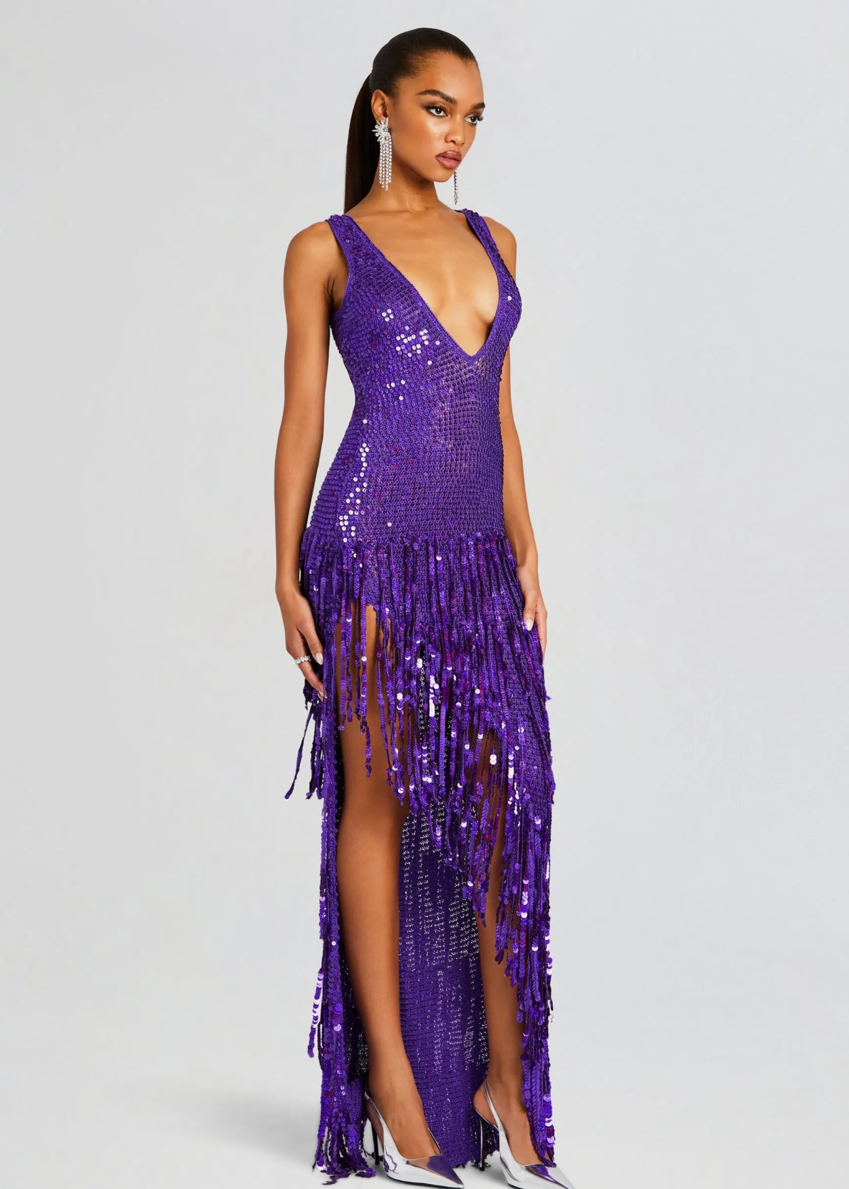 libra_sequin_crochet_dres_2-5.webp Guest Of*Retrofete Libra Sequin Crochet Dress Amethyst