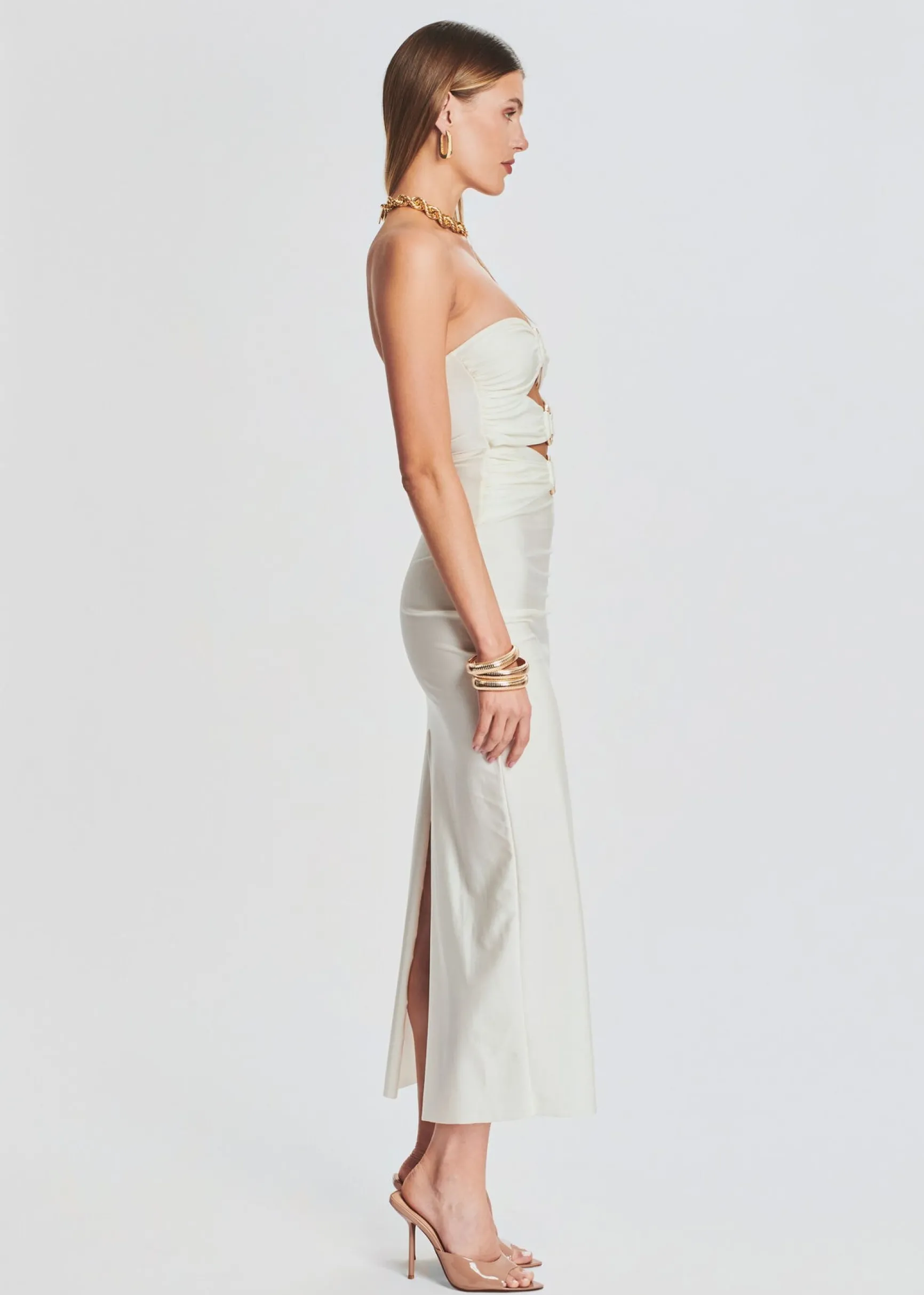 lily_lycra_maxi_dress_2-2.webp The Destination Bride*Retrofete Lily Lycra Maxi Dress Cream