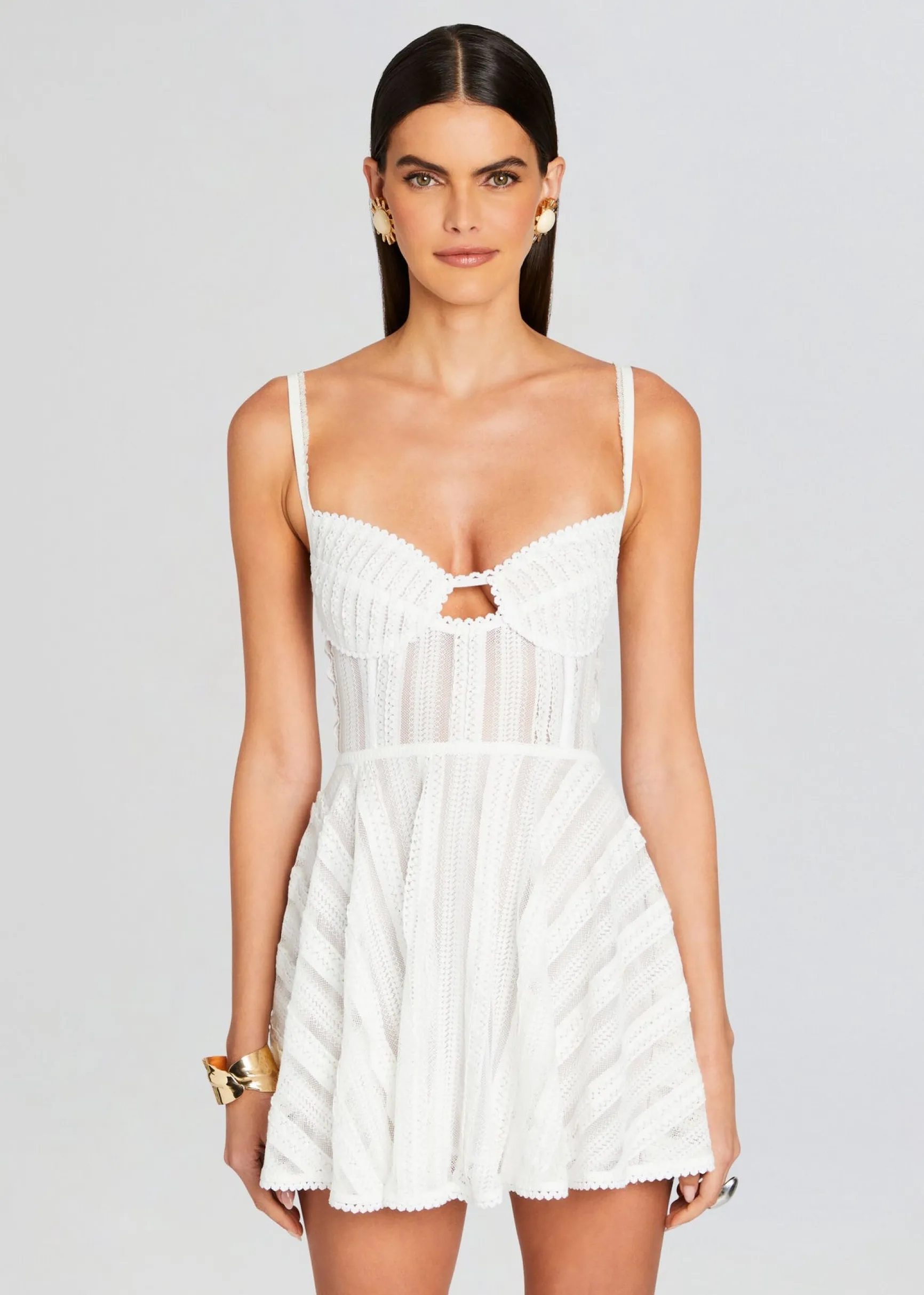 limmey_short_dress_1.webp Honeymoon Looks*Retrofete Limmey Short Dress Natural White