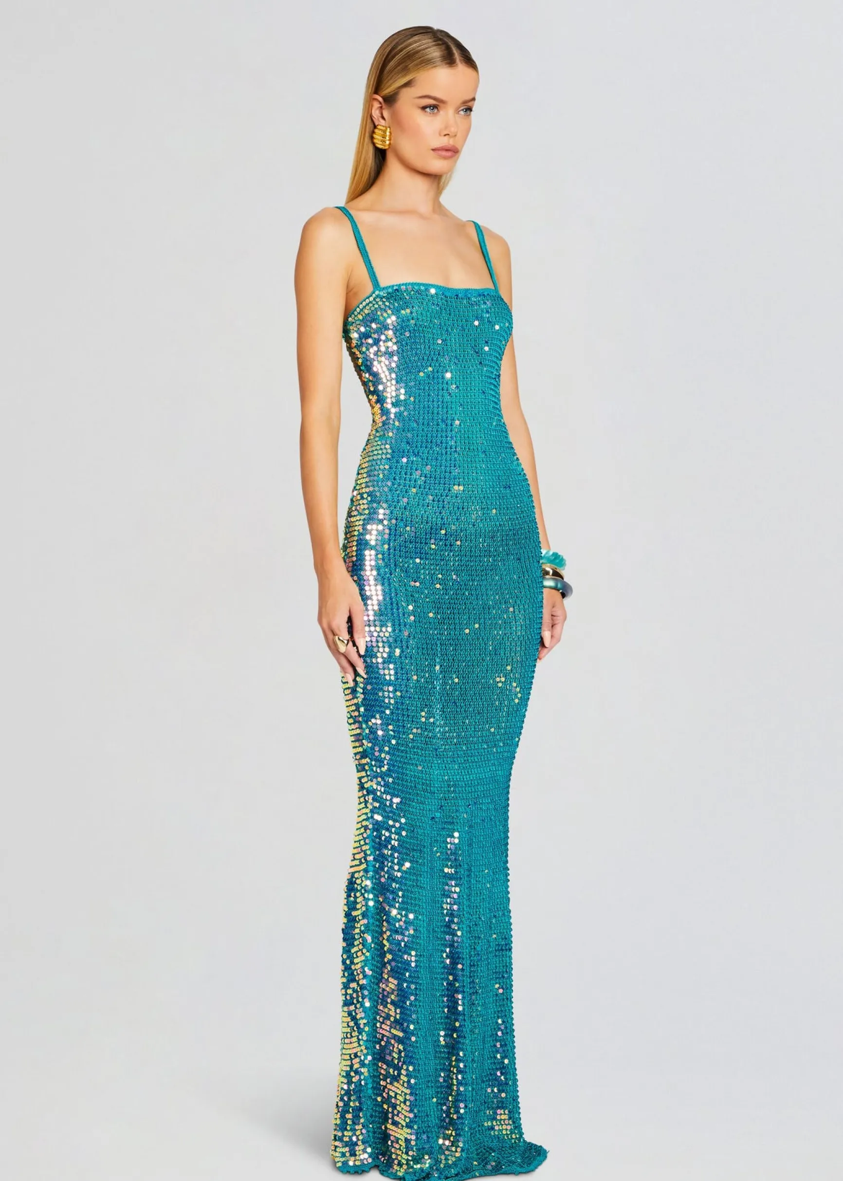 lisette_sequin_crochet_dr_2-3.webp Spring Knits*Retrofete Lisette Sequin Crochet Dress Aquamarine