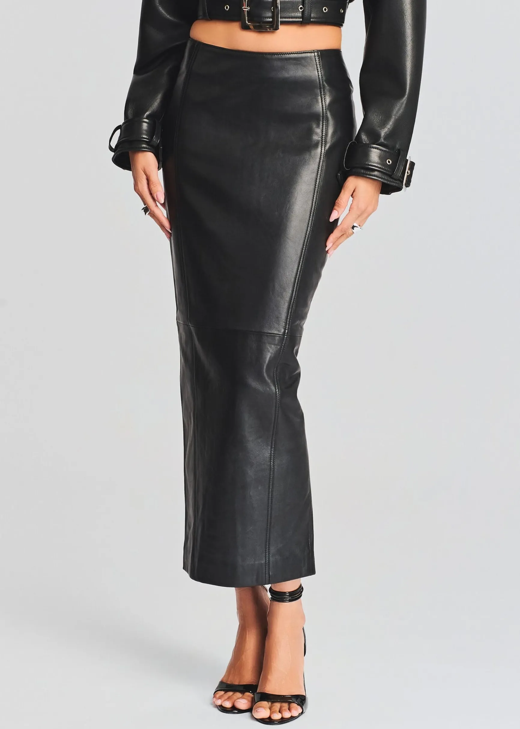 liza_leather_skirt_0.webp Best Sellers*Retrofete Liza Leather Skirt Black