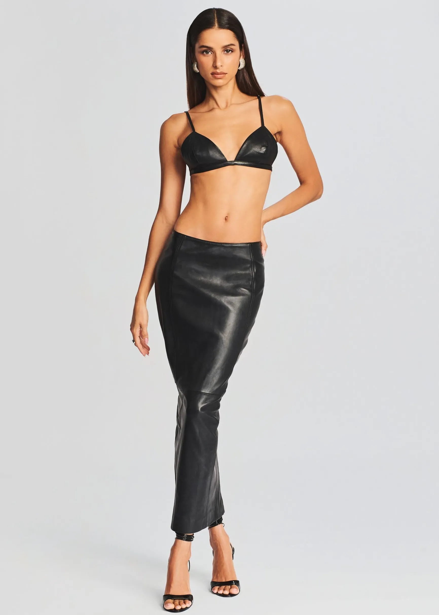 liza_leather_skirt_4-2.webp Bottoms*Retrofete Liza Leather Skirt Black